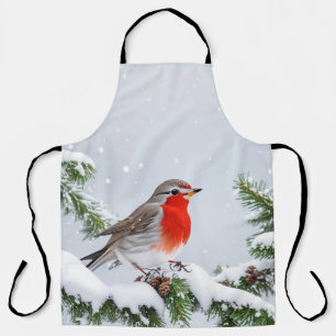 Red Robin Holiday Weihnachten Schürze