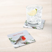 Red Robin Holiday Weihnachts Paper Untersetzer (Vor Ort)