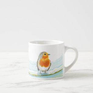 Red Robin in Winter Coffee Tasse