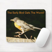 Red Robin Mousepad (Mit Mouse)