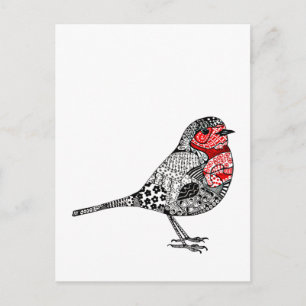 Red Robin Postkarte