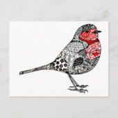 Red Robin Postkarte (Vorderseite)