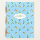 Red Robins and Snowdrops Spring Pattern Planer (Vorderseite)