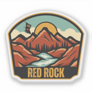 Red Rock, British Columbia Aufkleber