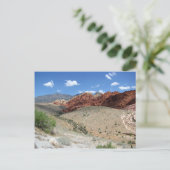 Red Rock Canyon 1 Postkarte (Stehend Vorderseite)