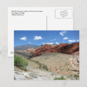 Red Rock Canyon 1 Postkarte (Vorne/Hinten)