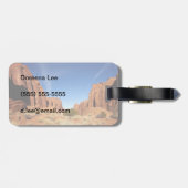 Red Rock Canyon Gepäckanhänger (Rückseite horizontal)