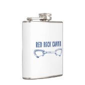 Red Rock Canyon Klettern Schnellziehen Flachmann (Rechts)