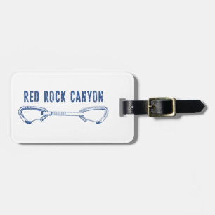 Red Rock Canyon Klettern Schnellziehen Gepäckanhänger