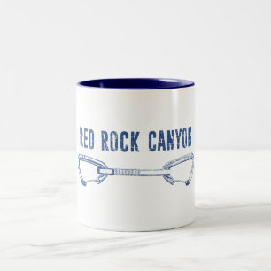 Red Rock Canyon Kletterquickdraw Zweifarbige Tasse