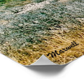 Red Rock Canyon Landscape Foto Pinakothek Züst Poster (Ecke)