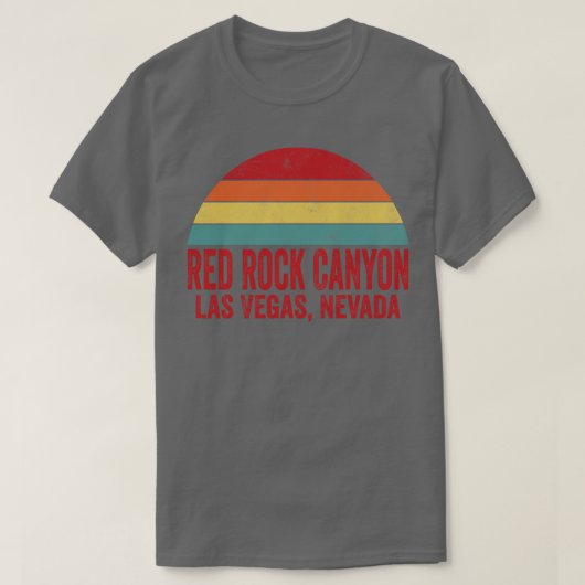 Red Rock Canyon Las Vegas Nevada T-Shirt (Design vorne)