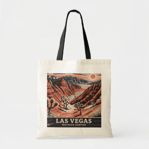 Red Rock Canyon Las Vegas Retro Vintage Reise WPA Tragetasche