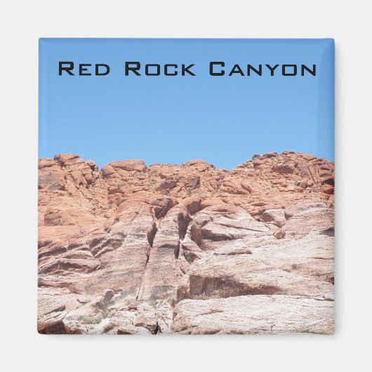 Red Rock Canyon Magnet (Vorne)