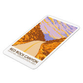 Red Rock Canyon National Conservation Area Road Magnet (Linke Seite)