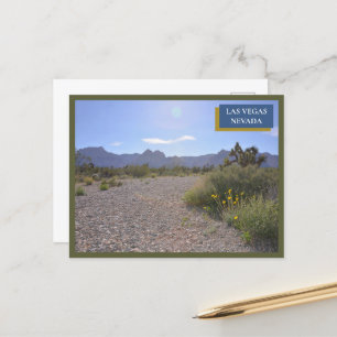 Red Rock Canyon Nature Las Vegas Nevada Wüste Postkarte