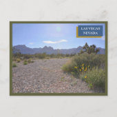 Red Rock Canyon Nature Las Vegas Nevada Wüste Postkarte (Vorderseite)