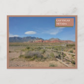 Red Rock Canyon Nature Las Vegas Nevada Wüste Postkarte (Vorderseite)
