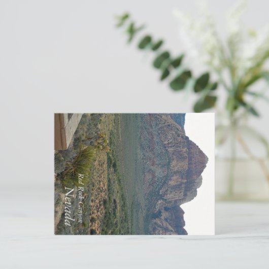 Red Rock Canyon, Nevada - Postcard Postkarte (Stehend Vorderseite)