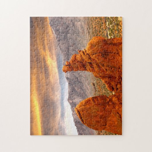Red Rock Canyon Nevada. Puzzle (Vertikal)