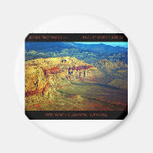 Red Rock Canyon _ Planet Art Series Magnet (Vorne)