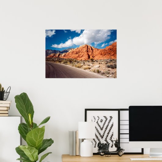 Red Rock Canyon Poster (Heimbüro)