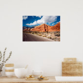 Red Rock Canyon Poster (Küche)