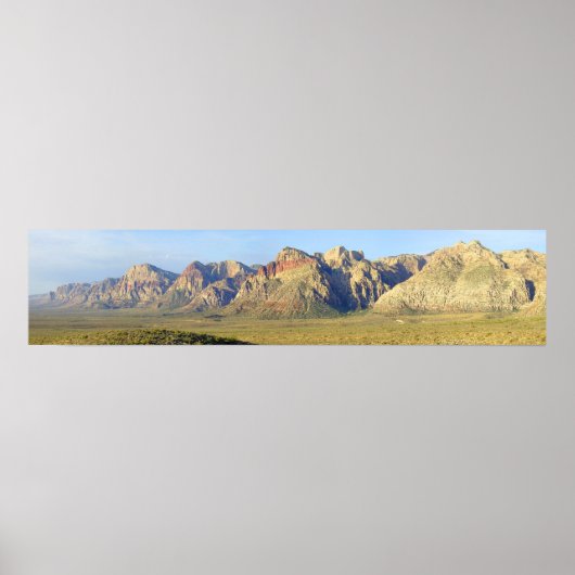 Red Rock Canyon Poster (Vorne)