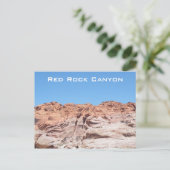 Red Rock Canyon Postkarte (Stehend Vorderseite)