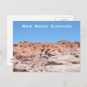 Red Rock Canyon Postkarte (Vorne/Hinten)