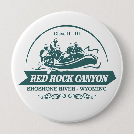 Red Rock Canyon (Rafting 2) Button (Vorderseite)