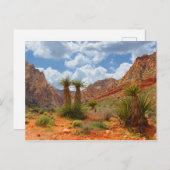 Red Rock Canyon Spring Mountain Ranch Poster Postkarte (Vorne/Hinten)