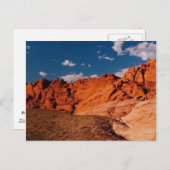 Red Rock Canyon Staat Park Postkarte (Vorne/Hinten)