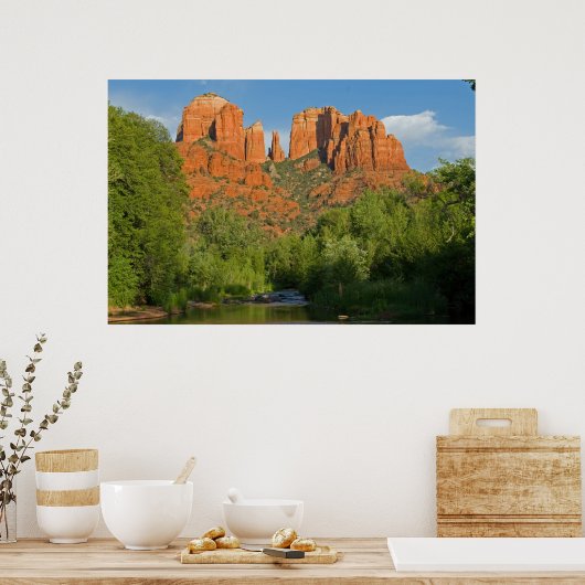 Red Rock Crossing 4154 Poster (Küche)