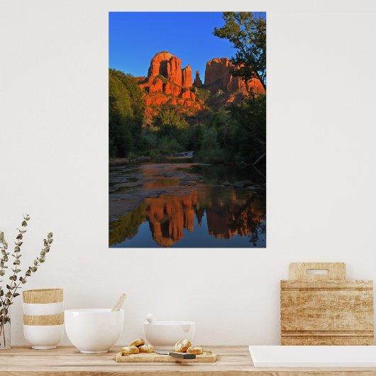 Red Rock Crossing in Sedona 685 Poster (Küche)