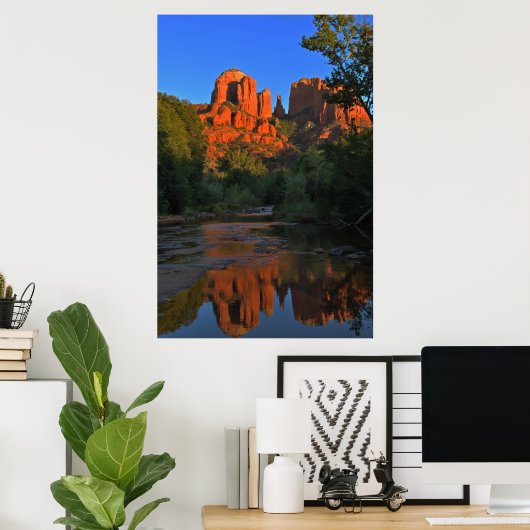 Red Rock Crossing in Sedona 685 Poster (Heimbüro)