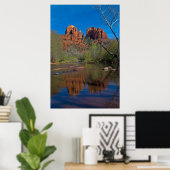 Red Rock Crossing in Sedona Winter 4038 Poster (Heimbüro)