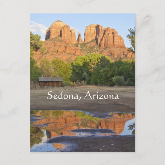 Red Rock Crossing Sedona, AZ Postkarte (Vorderseite)