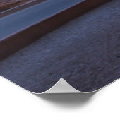 Red Rock Face Poster (Ecke)