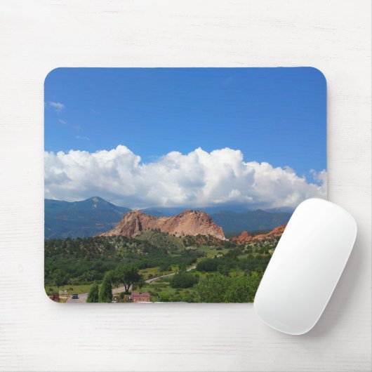 Red Rock Mountain Mousepad (Mit Mouse)