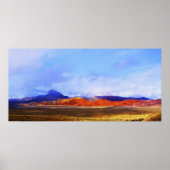 Red Rock Print Poster (Vorne)