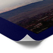 Red Rock Rainbow Poster (Ecke)