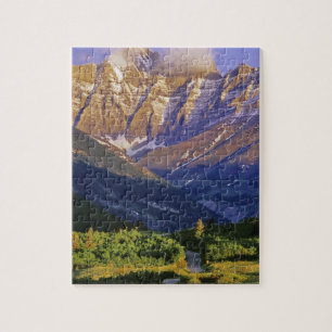 Red Rock Road im Waterton-Lakes-Nationalpark Puzzle