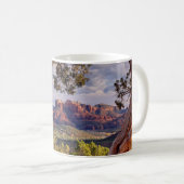 Red Rock | Sedona Arizona Kaffeetasse (VorderseiteRechts)
