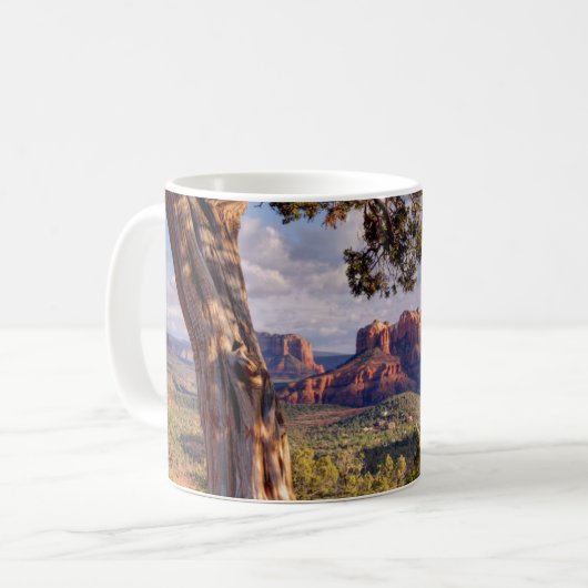 Red Rock | Sedona Arizona Kaffeetasse (Vorderseite Links)