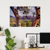 Red Rock | Sedona Arizona Poster (Heimbüro)