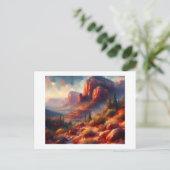 Red Rock Sedona, Postkarte (Stehend Vorderseite)