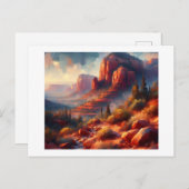 Red Rock Sedona, Postkarte (Vorne/Hinten)