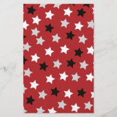 Red Rock Star Rock a bye Baby Dusche Bingo Spiel (Rückseite)