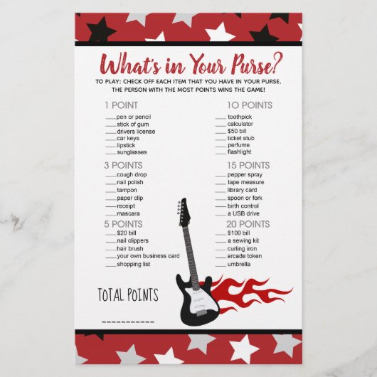 Red Rock Star Rock a Bye Was ist in deinem Handysp (Vorderseite)